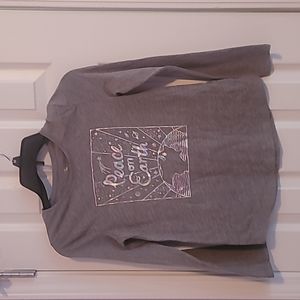 Girls SO peace on earth long sleev